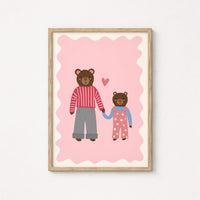 Sweet Family Nursery Decor
