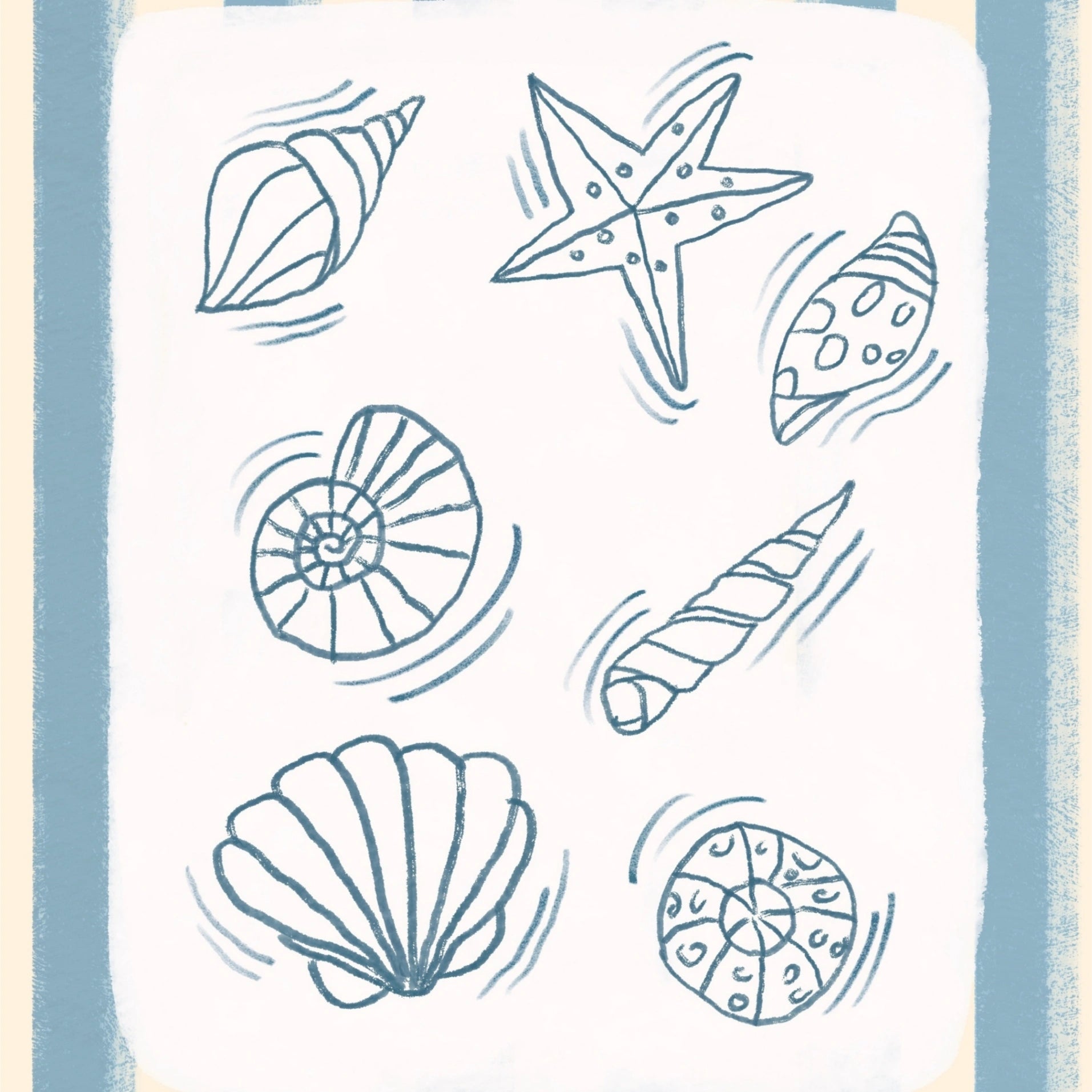 Décoration côtière sirène