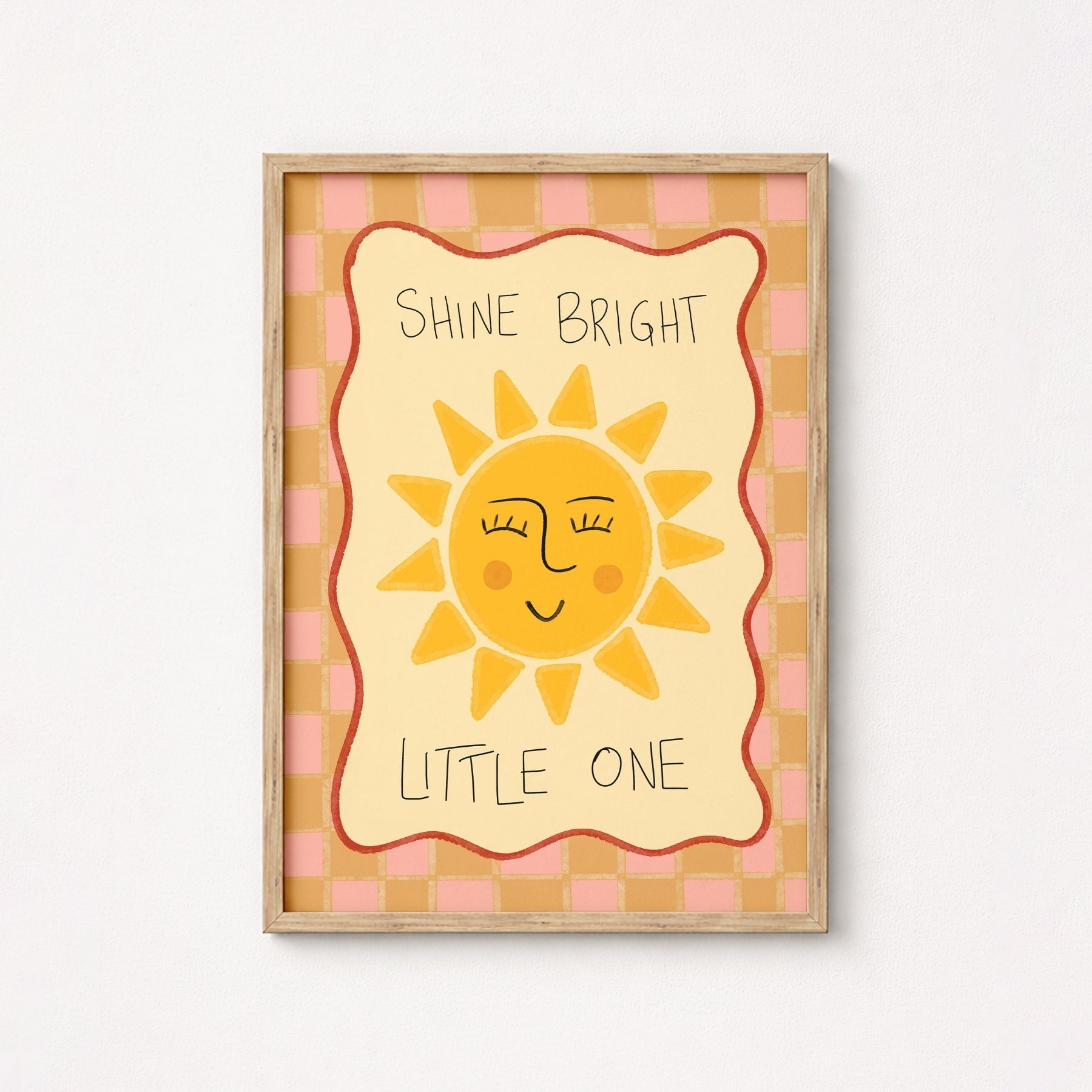 Stampa per cameretta Sunshine - Brilla brillantemente, piccolo, arte murale