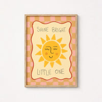 Stampa per cameretta Sunshine - Brilla brillantemente, piccolo, arte murale