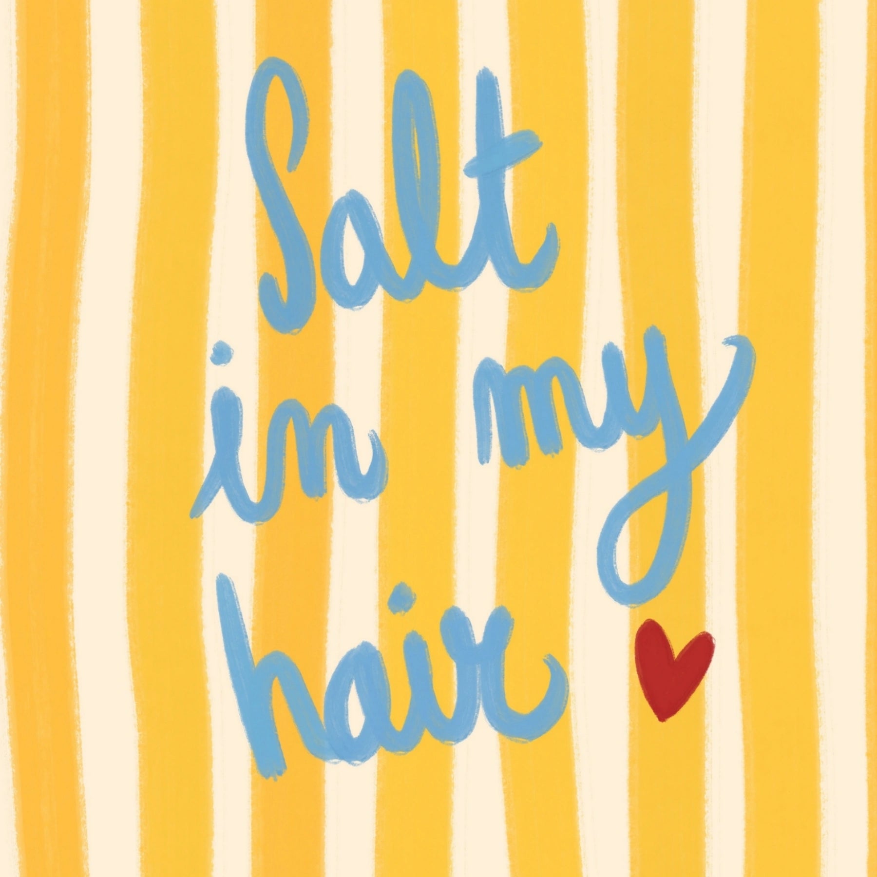 Arte De Pared Salt In My Hair