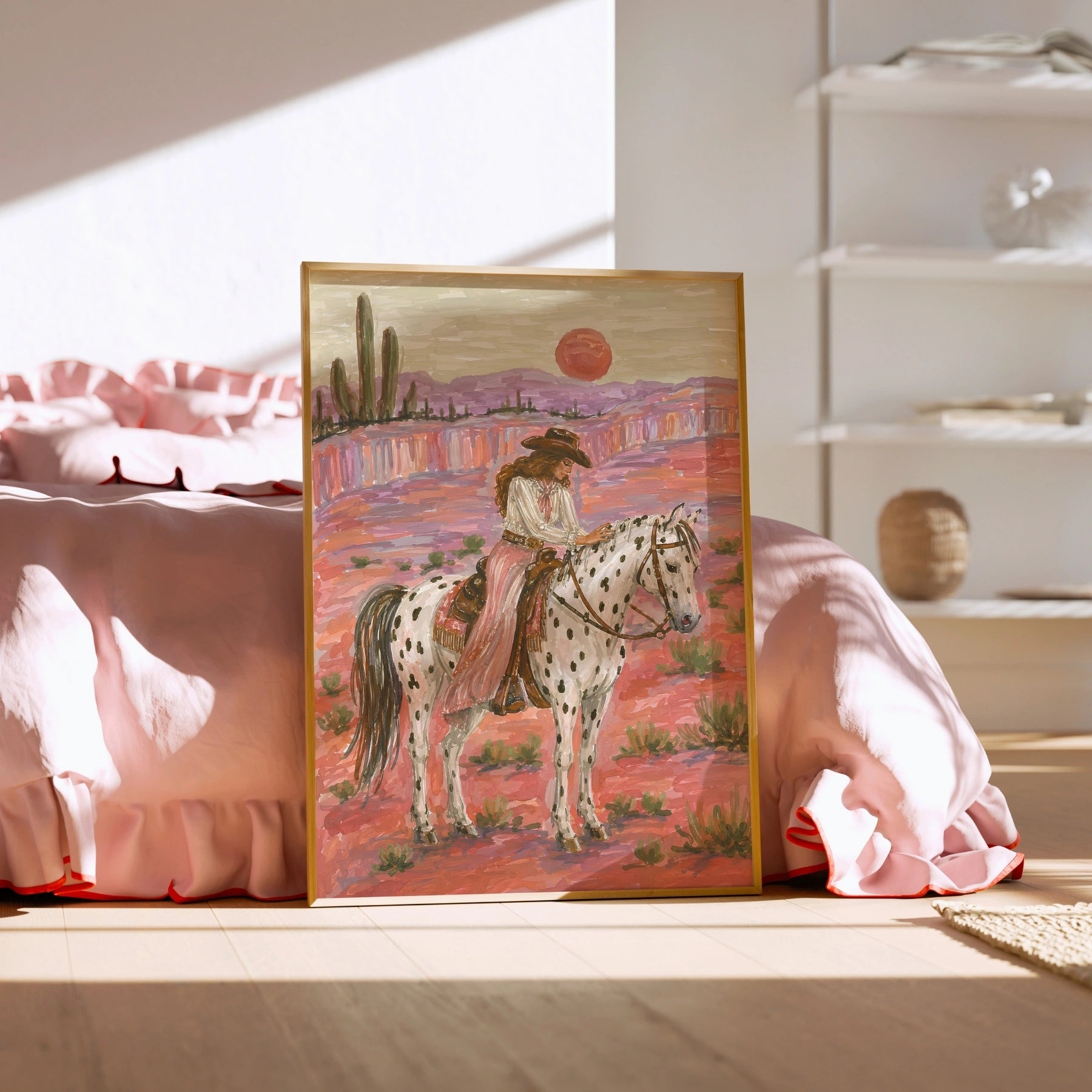 Desert Cowgirl Wall Art