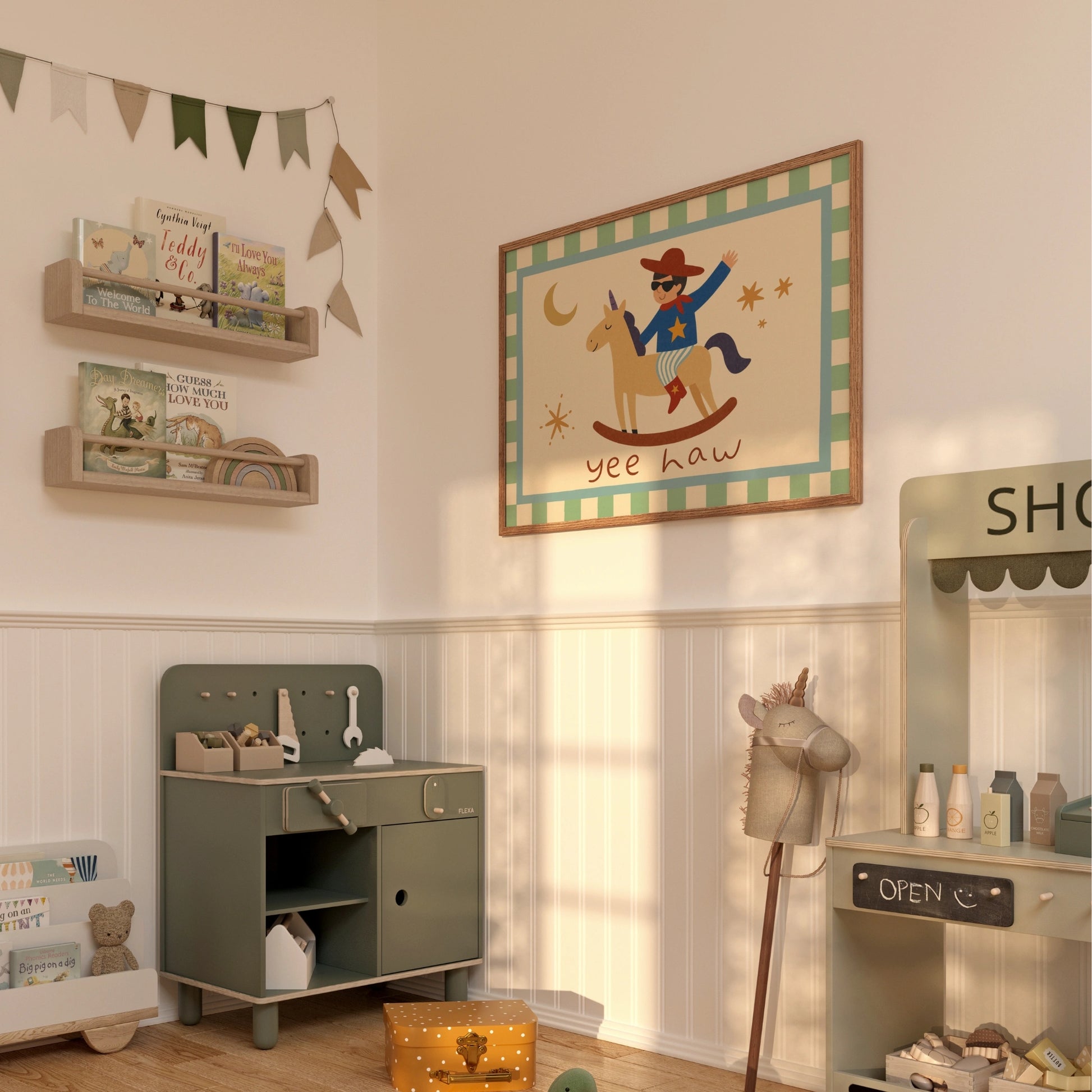 Impression pour chambre d'enfant : chiot et chaton – Décoration murale animalière mignonne pour enfants