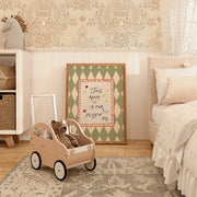 This Room Is for Playin’ in Green – Nursery & Kids Wall Art
