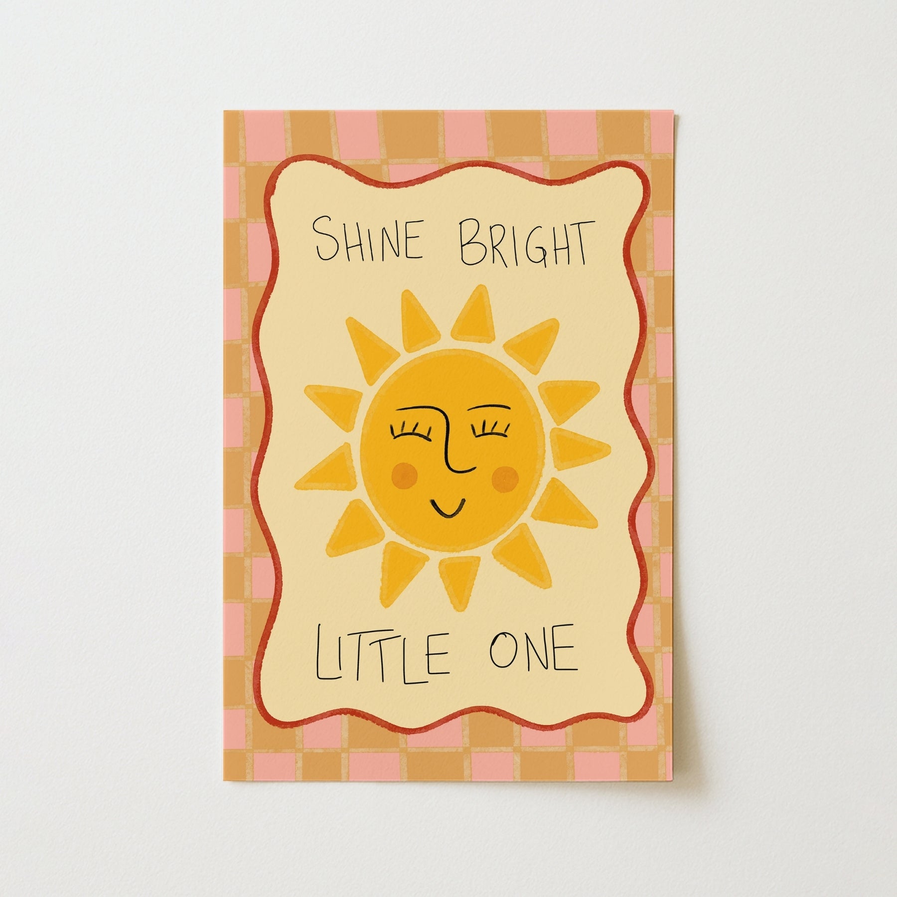 Stampa per cameretta Sunshine - Brilla brillantemente, piccolo, arte murale