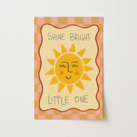 Stampa per cameretta Sunshine - Brilla brillantemente, piccolo, arte murale
