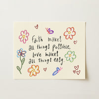 Faith Makes All Things Possible