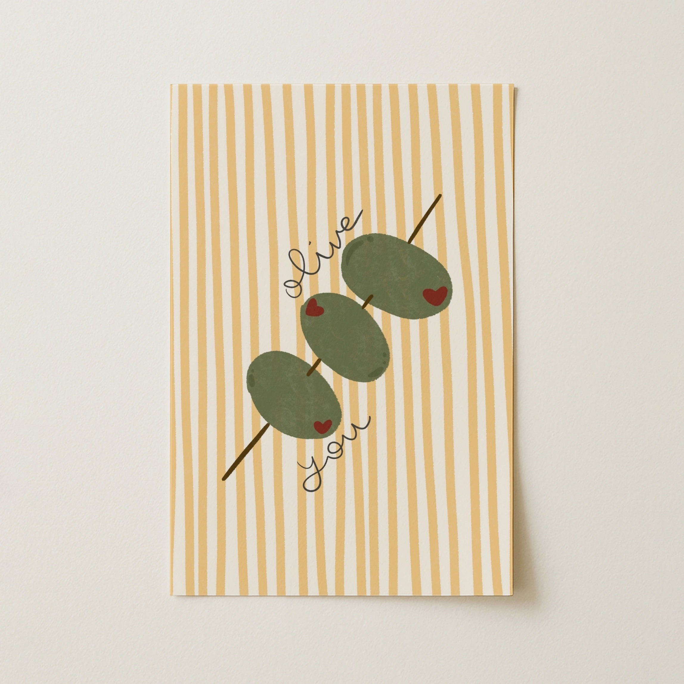 Olive You Kitchen Wall Art
