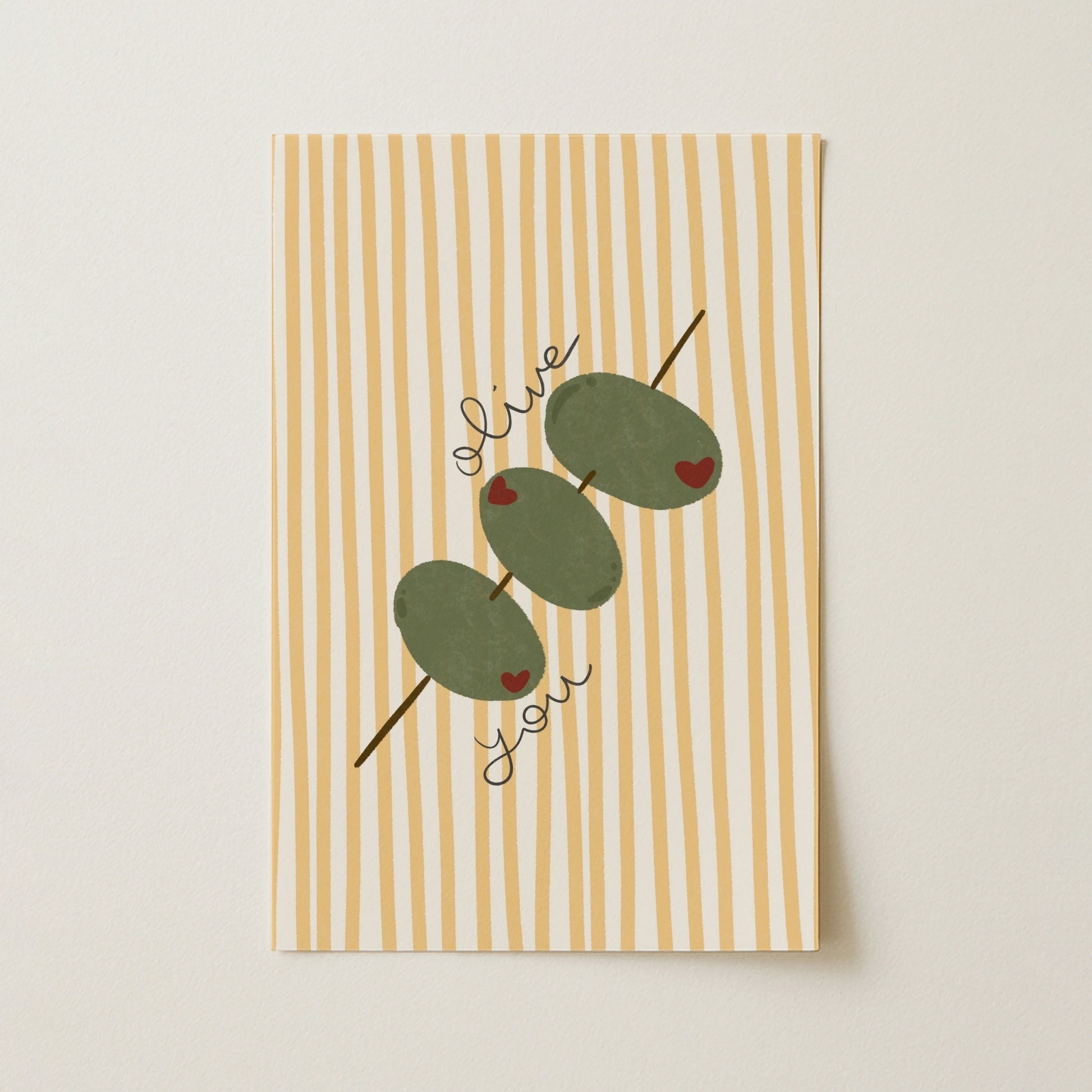Olive You Kitchen Wall Art