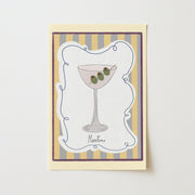 Martini Cocktail - Poster da cucina