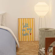 Salt In My Hair – Coastal Wall Art