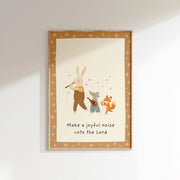 Faith Based Animal Band - Nursery & Kids Wall Art