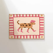 Cowgirl Dog – Nursery & kids wall art