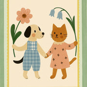 Puppy and Kitten – Nursery & kids wall art