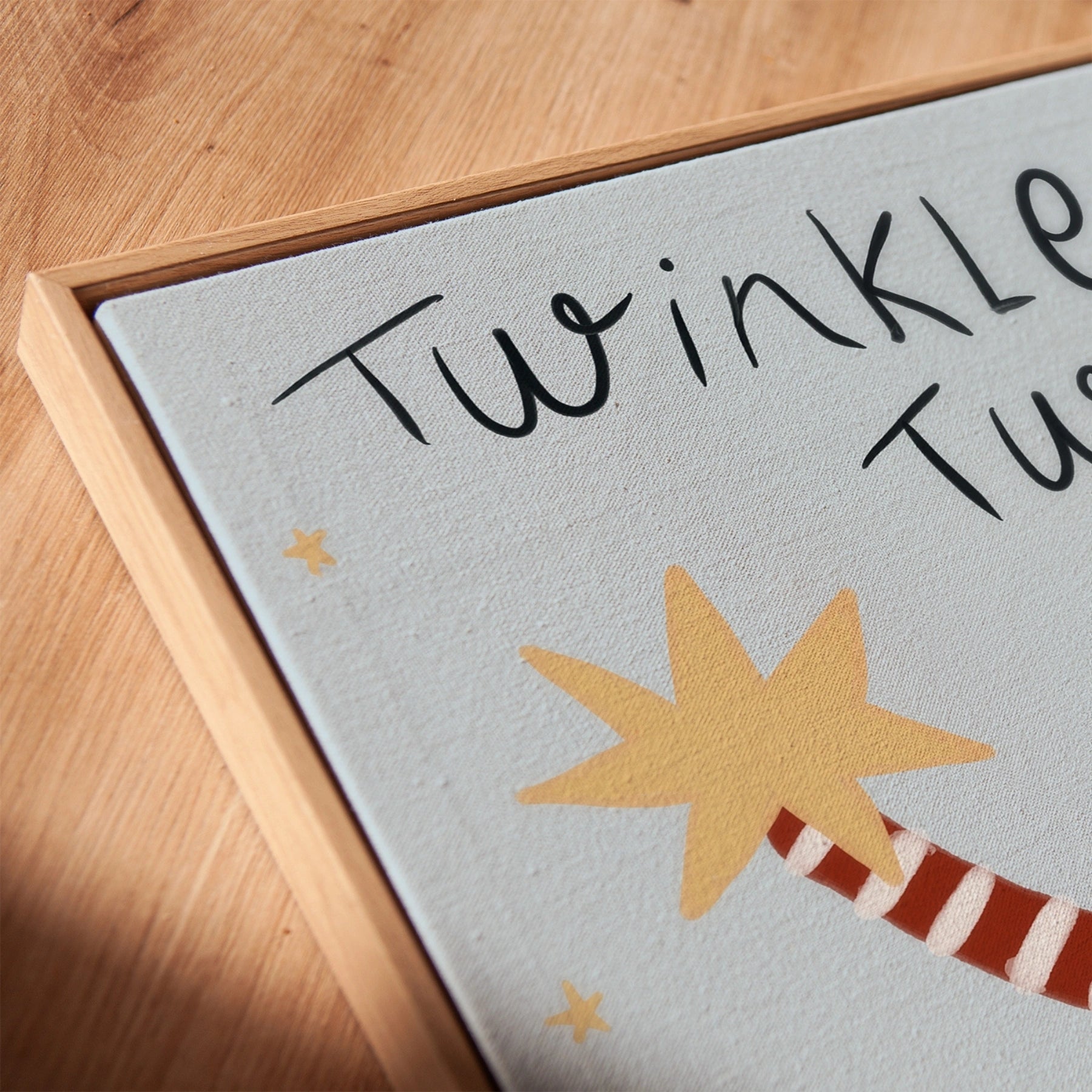 Twinkle Twinkle Little Star Nursery Canvas Print
