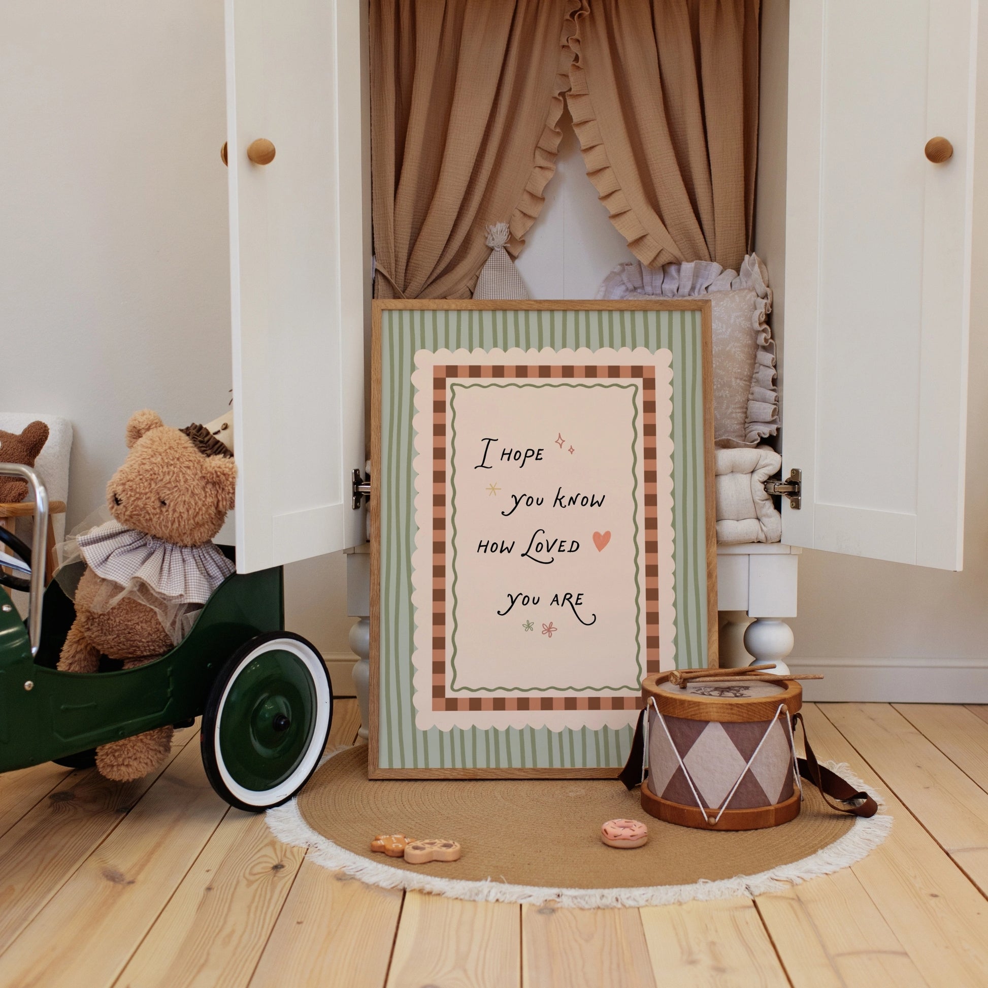 Vintage Nursery Quote Print