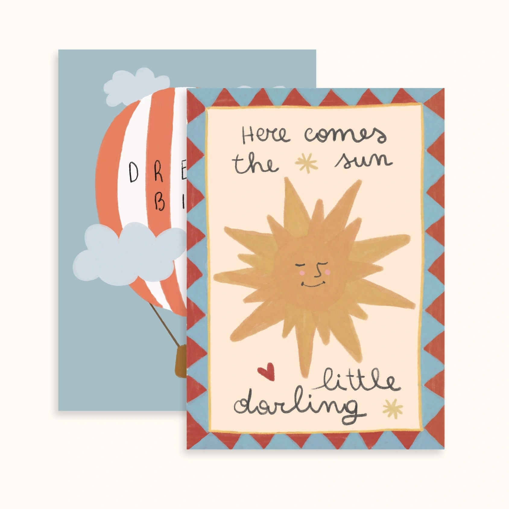 Sunshine Nursery Gallery Wall Set of 2