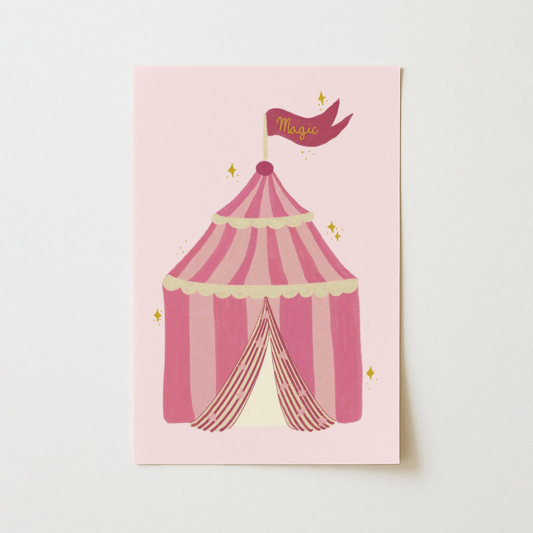 Magic Circus Nursery Print