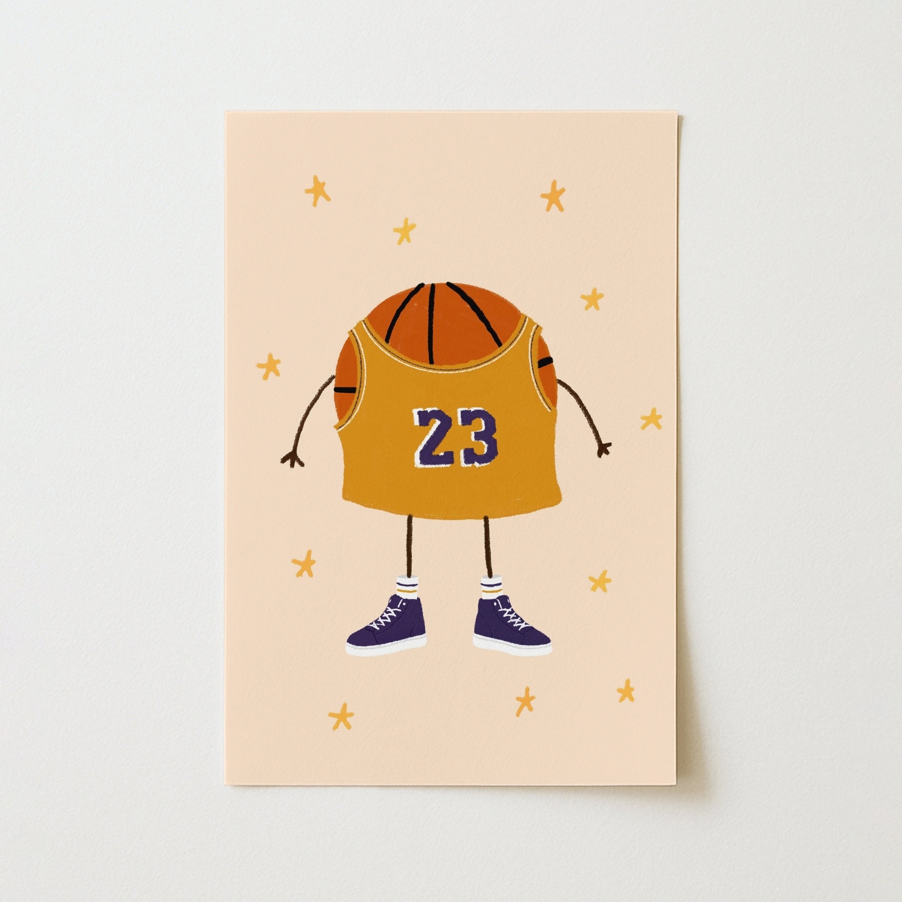 Basketball Nursery Wall Art