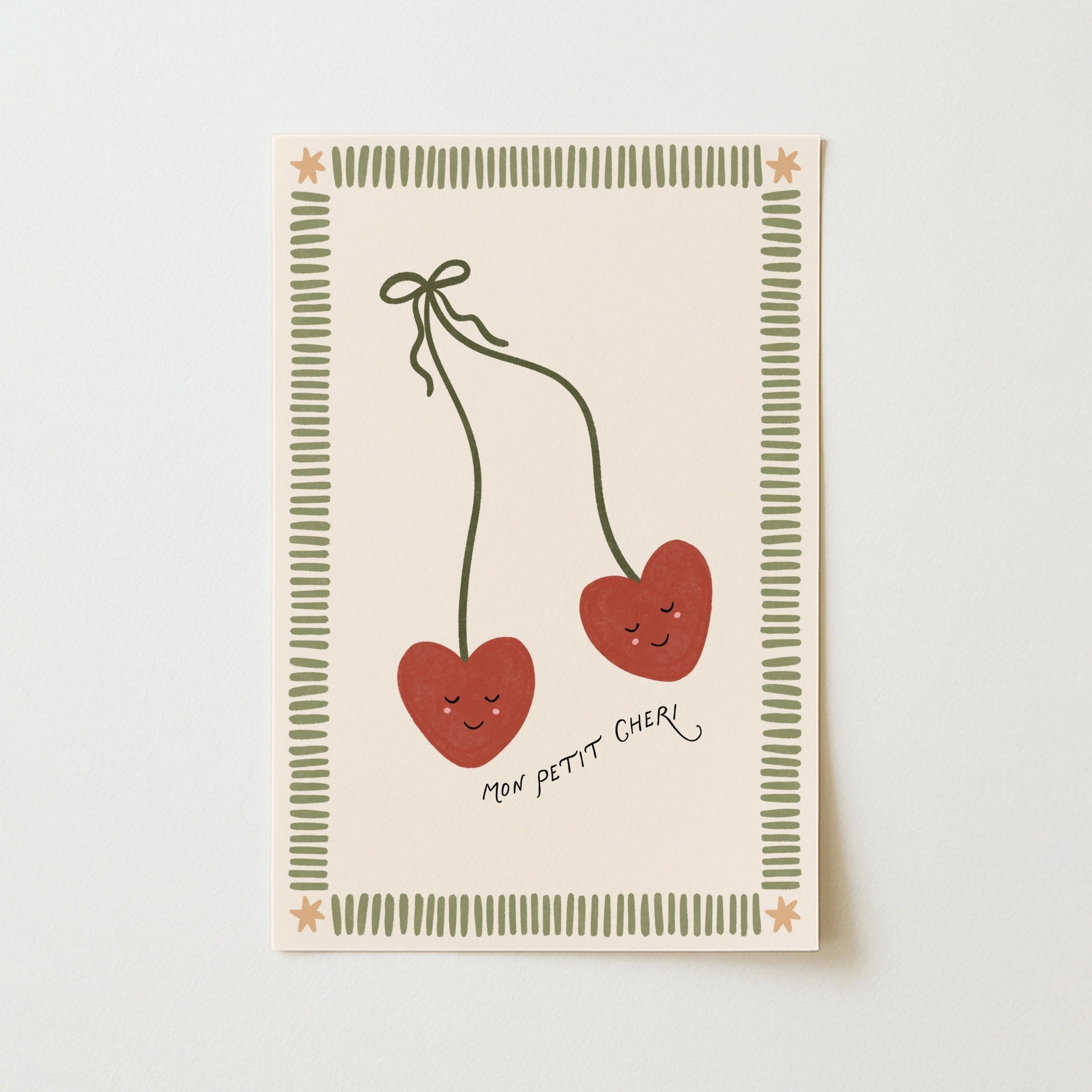 Cherry Nursery Wall Art