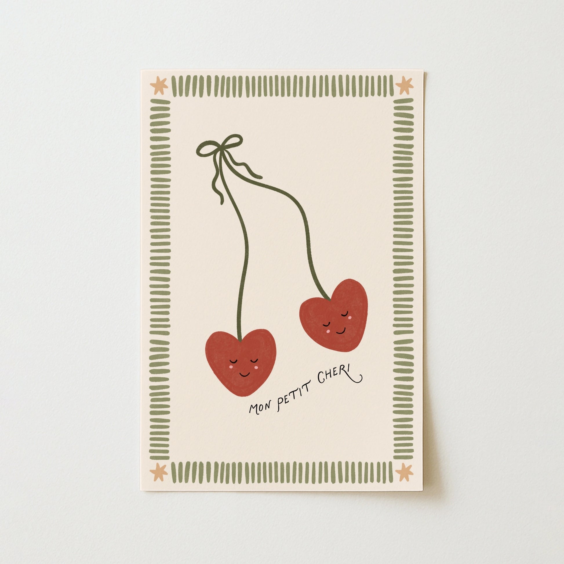 Cherry Nursery Wall Art