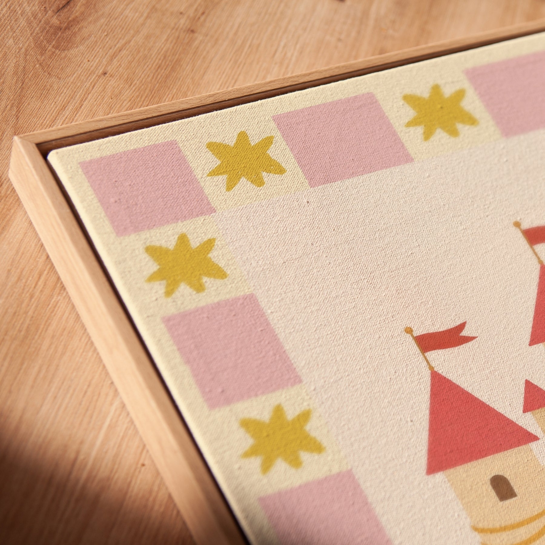 Fairytale Castle Canvas Wall Art
