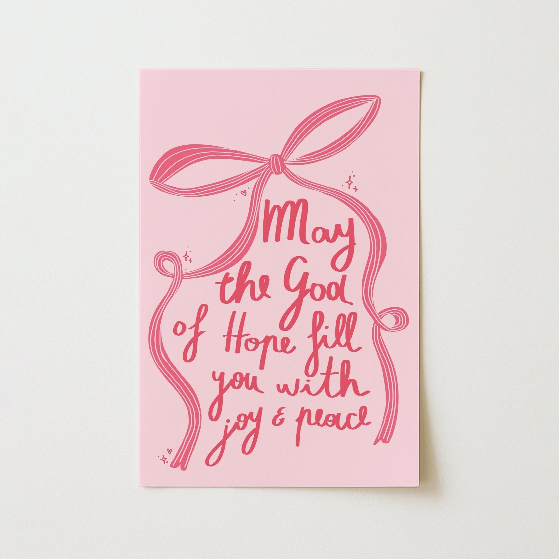 Pink Faith Decor