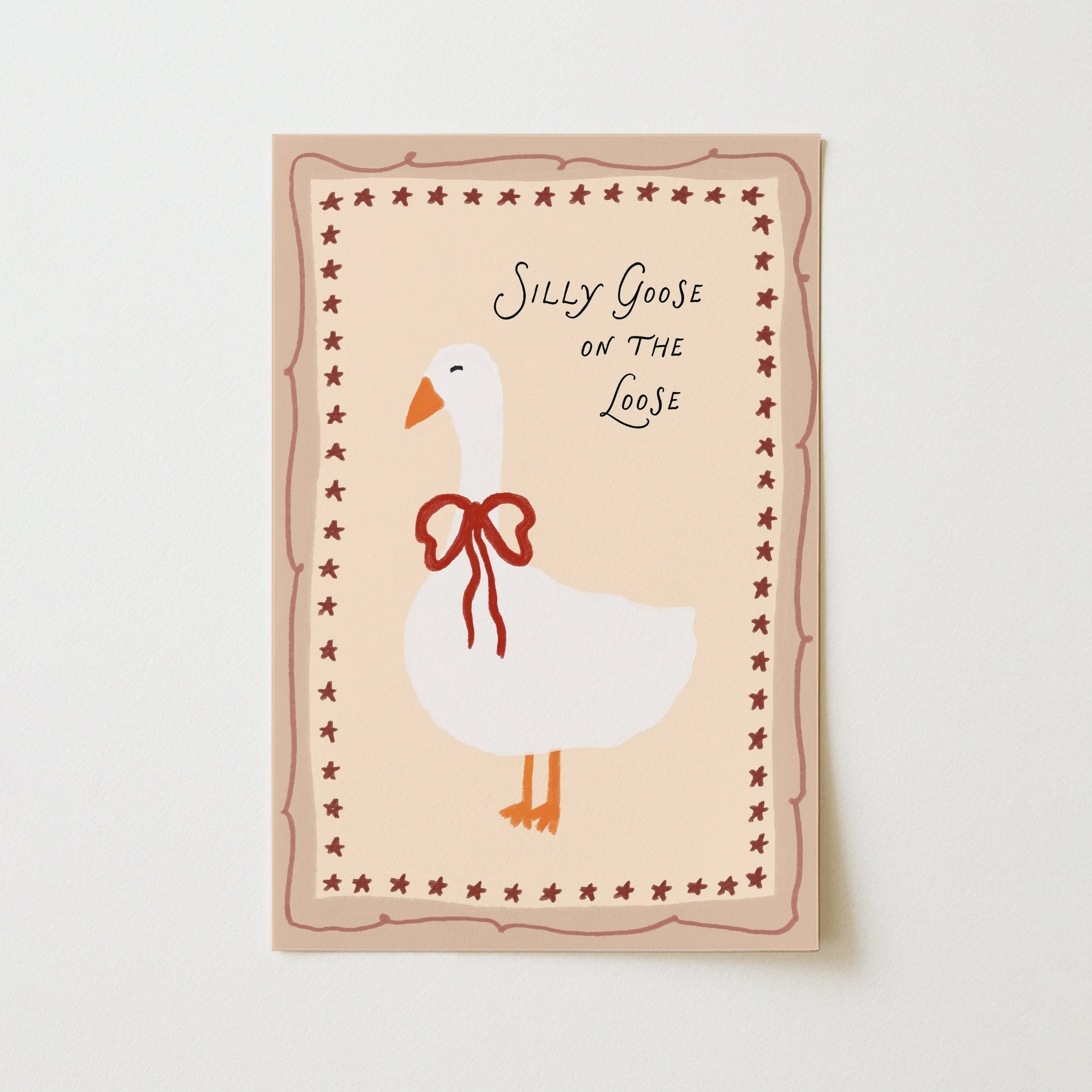 Silly Goose Wall Art