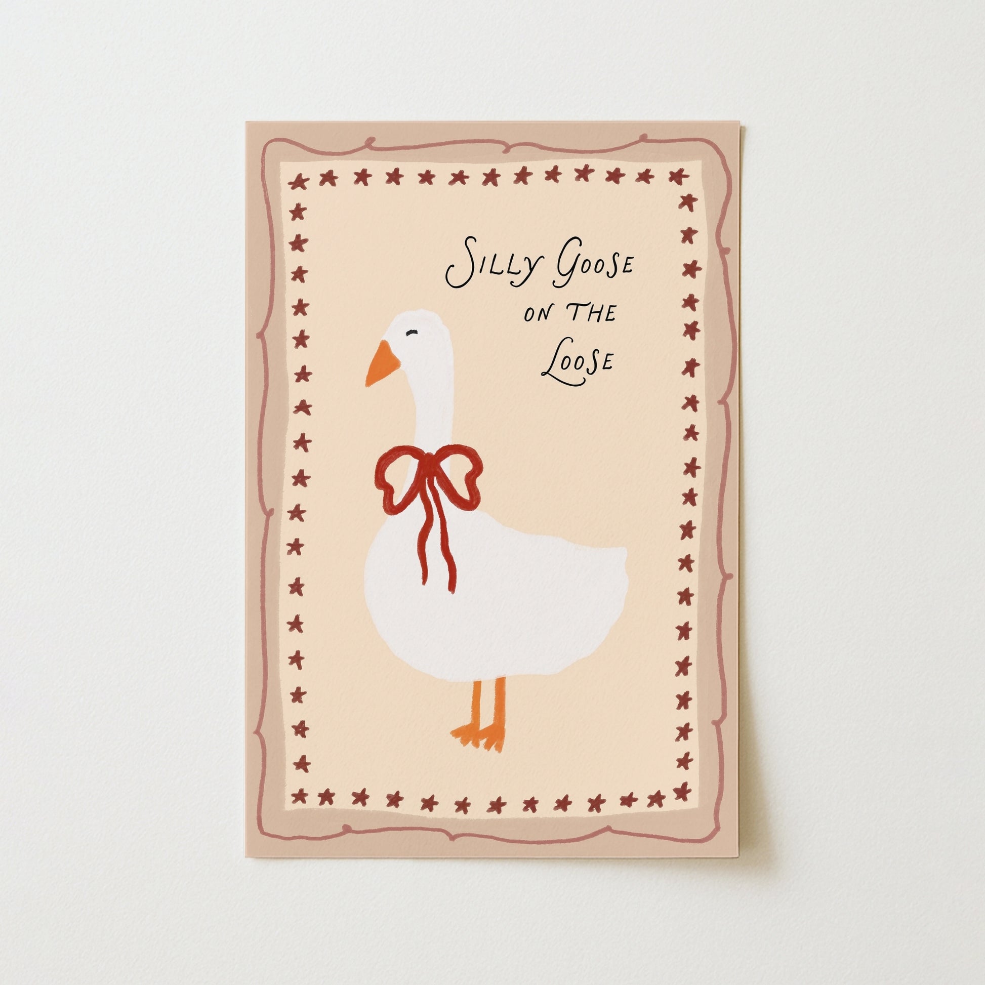 Silly Goose Wall Art