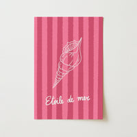 Étoile de Mer Print – Pink French Coastal Wall Art
