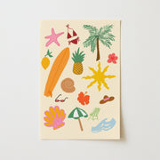 Summer Icons – Coastal Wall Art