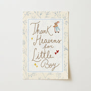 Thank Heavens for Little Boy – Nursery & kids wall art