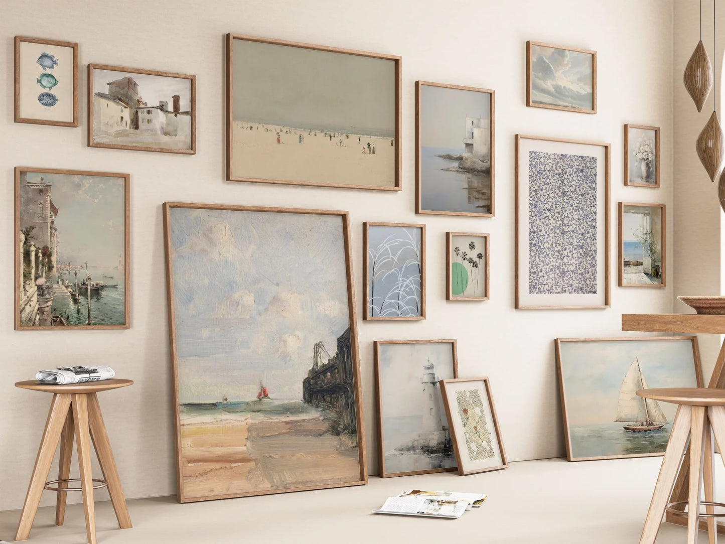 Summer Vintage Wall Art – 800 Aesthetic Digital Prints
