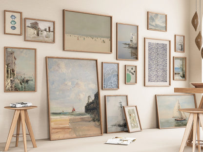 Summer Vintage Wall Art – 800 Aesthetic Digital Prints