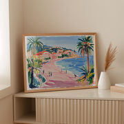 Mediterranean Beach – Coastal Wall Art