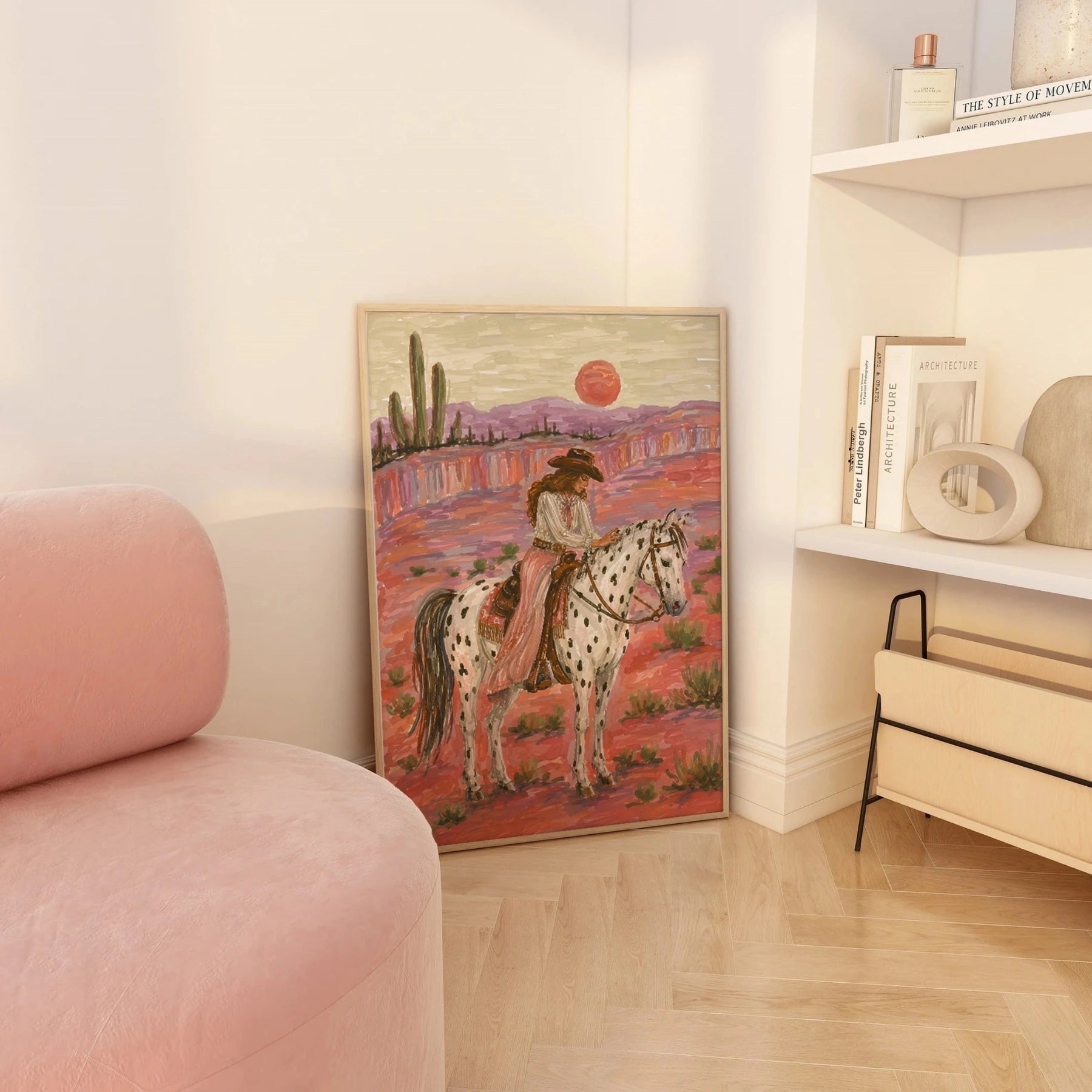 Desert Cowgirl Wall Art