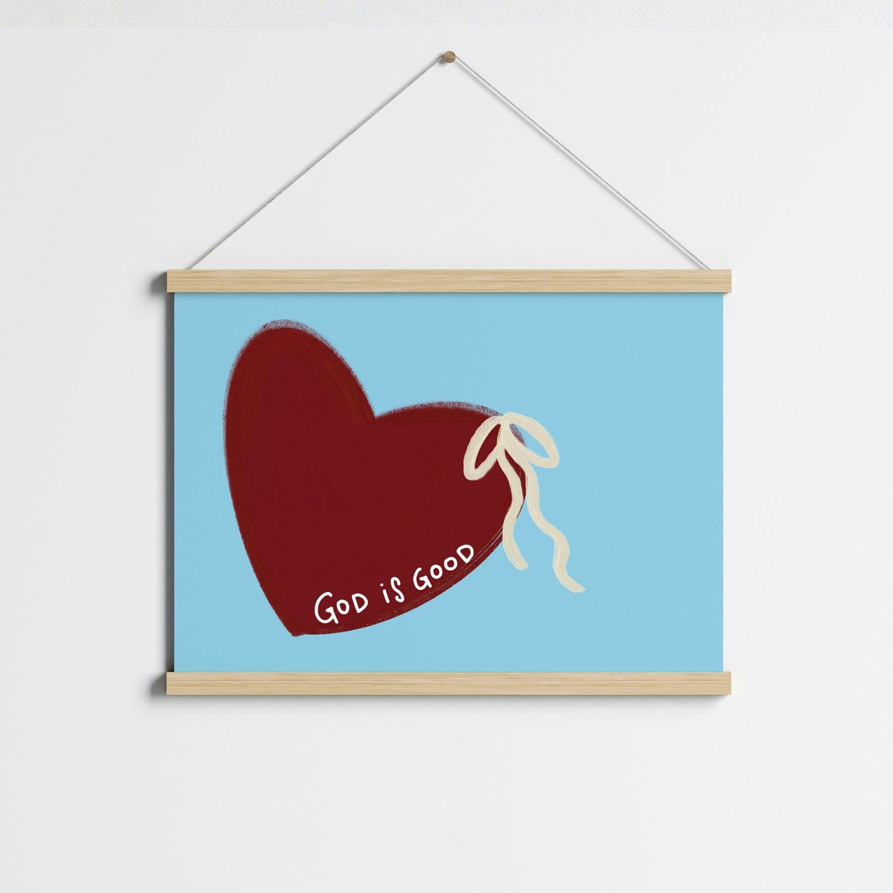 God Is Good Christian Wall Art, Christian Wall Decor