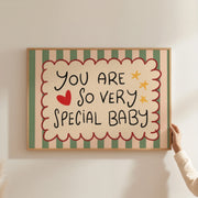 You Are So Very Special Baby Green – Nursery & Kids Wall Art