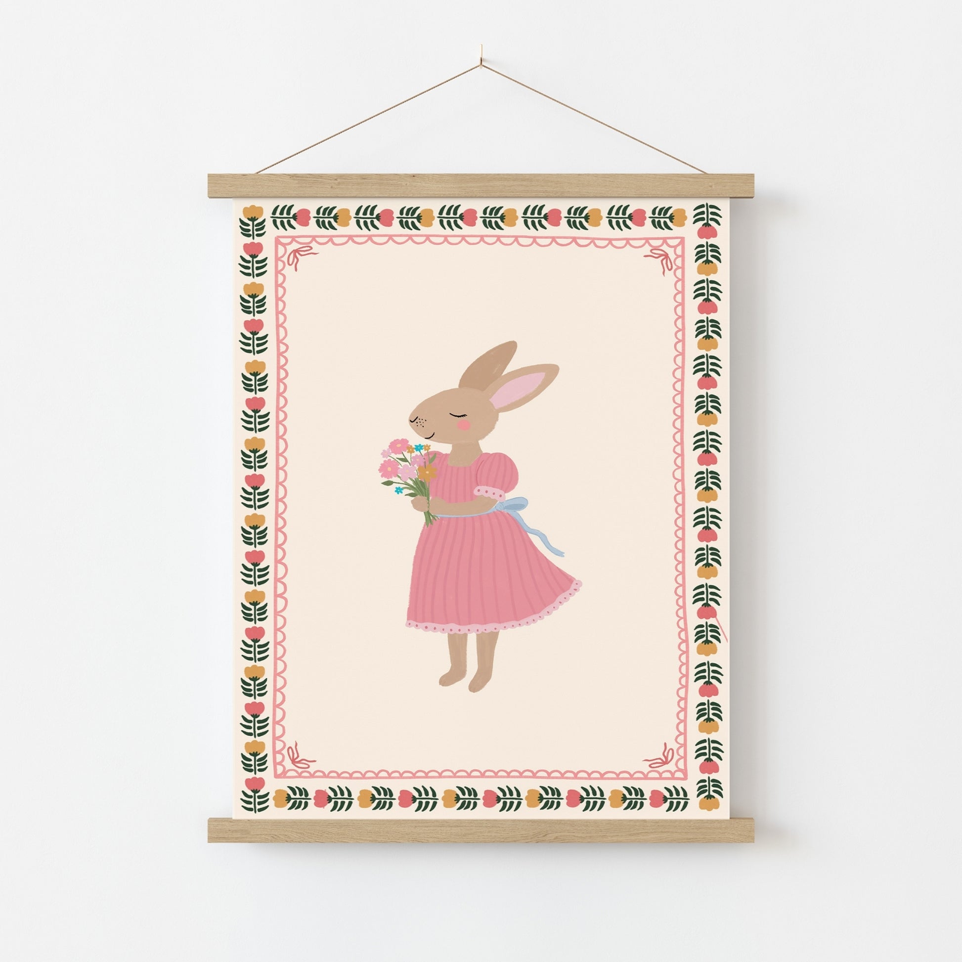 Soft Pink Nursery Decor