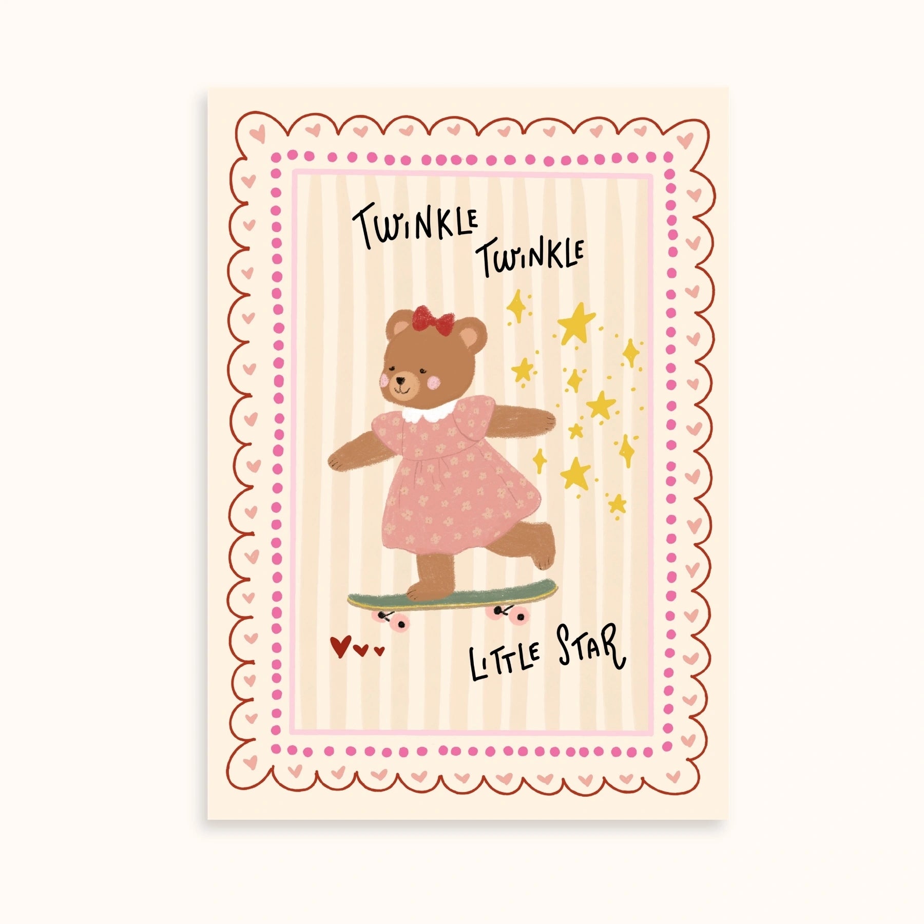 Girl Nursery Wall Art Set of 6