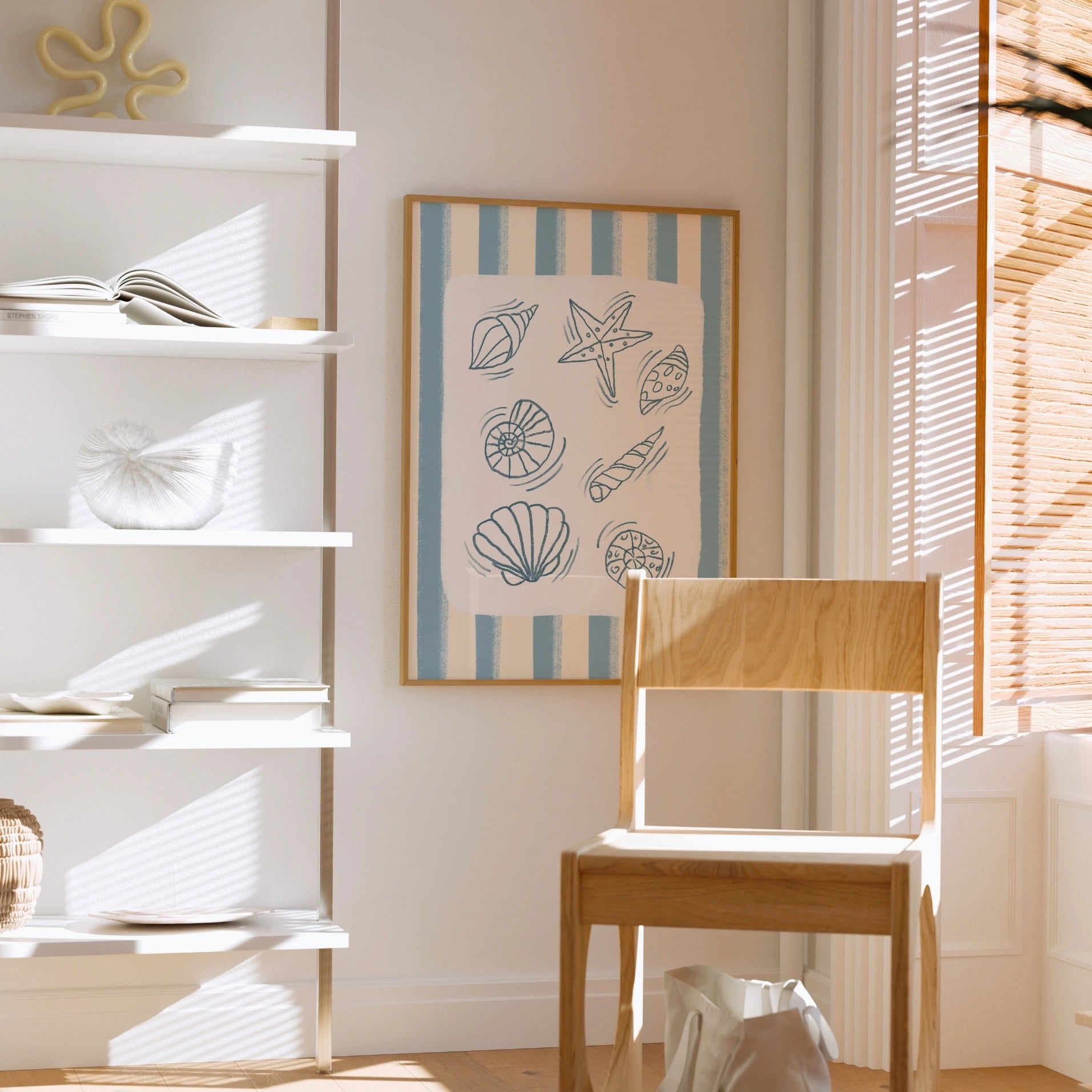 Décoration côtière sirène