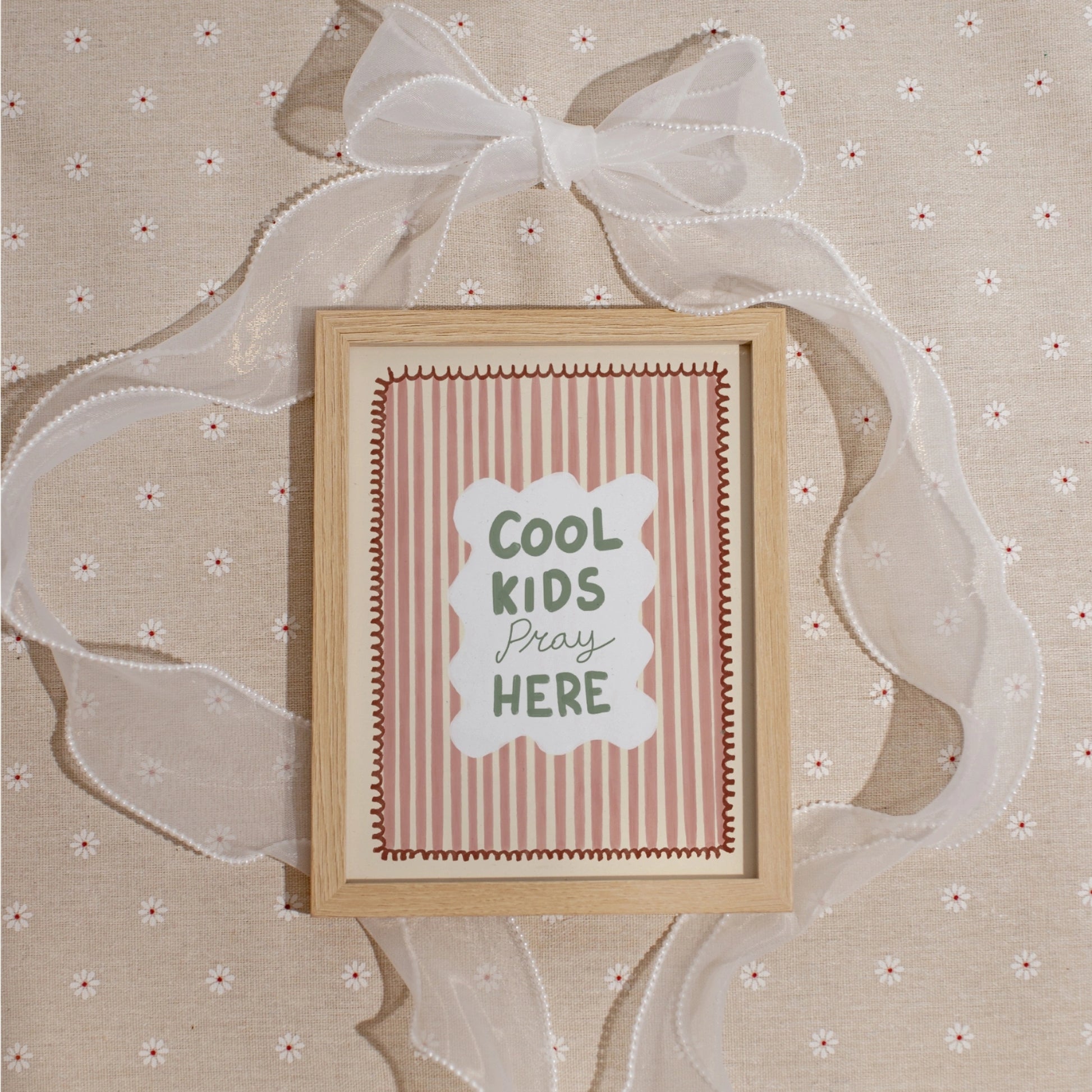 Modern Christian Nursery Decor