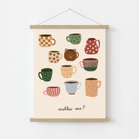 Cute Coffee Mug Print