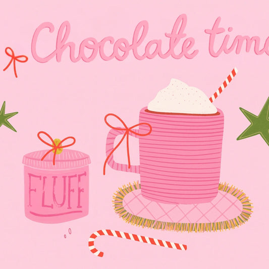 Chocolate Time Wall Art – Crayon Holiday Decor