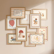 Pastel Nursery – Bundle di stampe da parete – 100+ illustrazioni stampabili