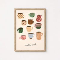 Cute Coffee Mug Print