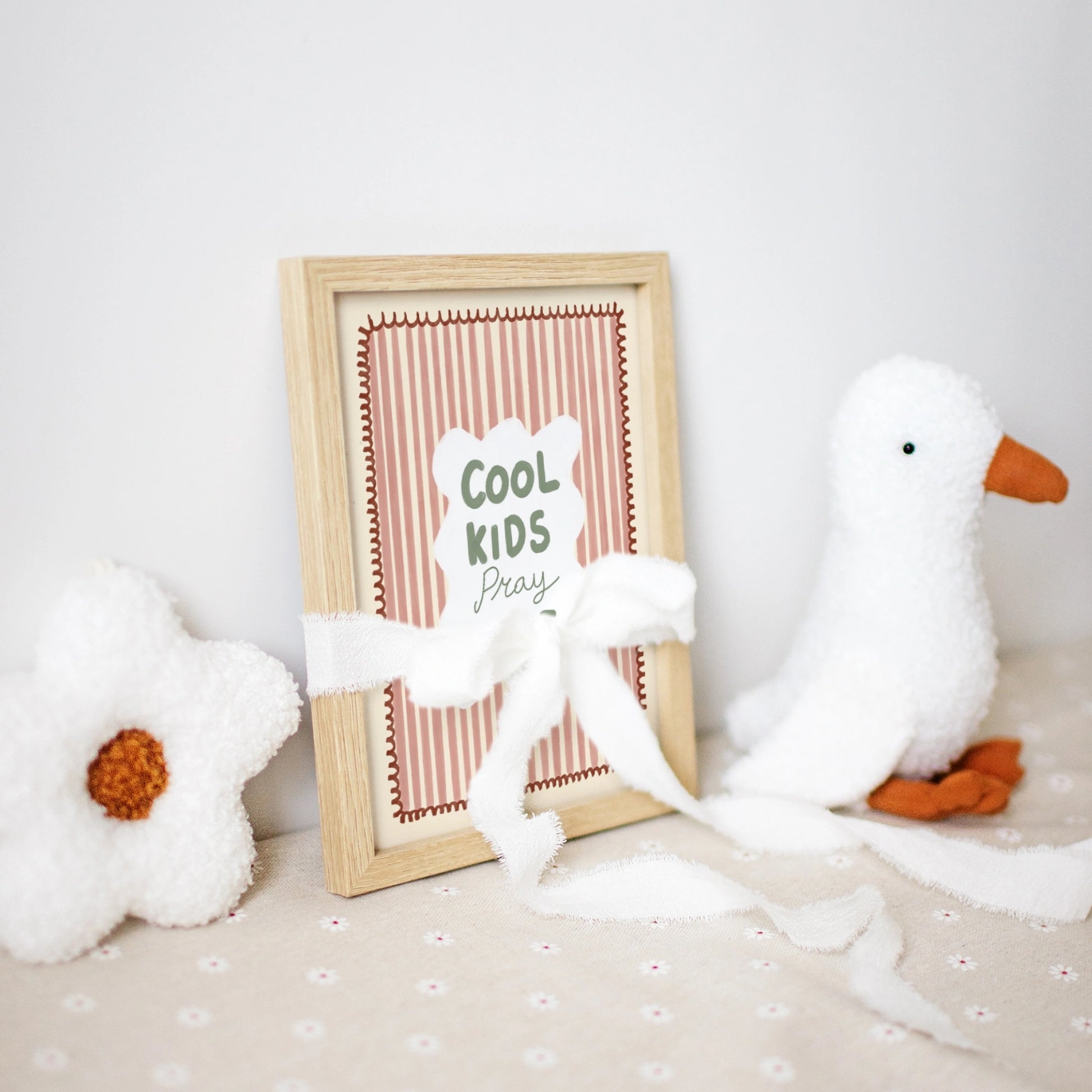 Modern Christian Nursery Decor