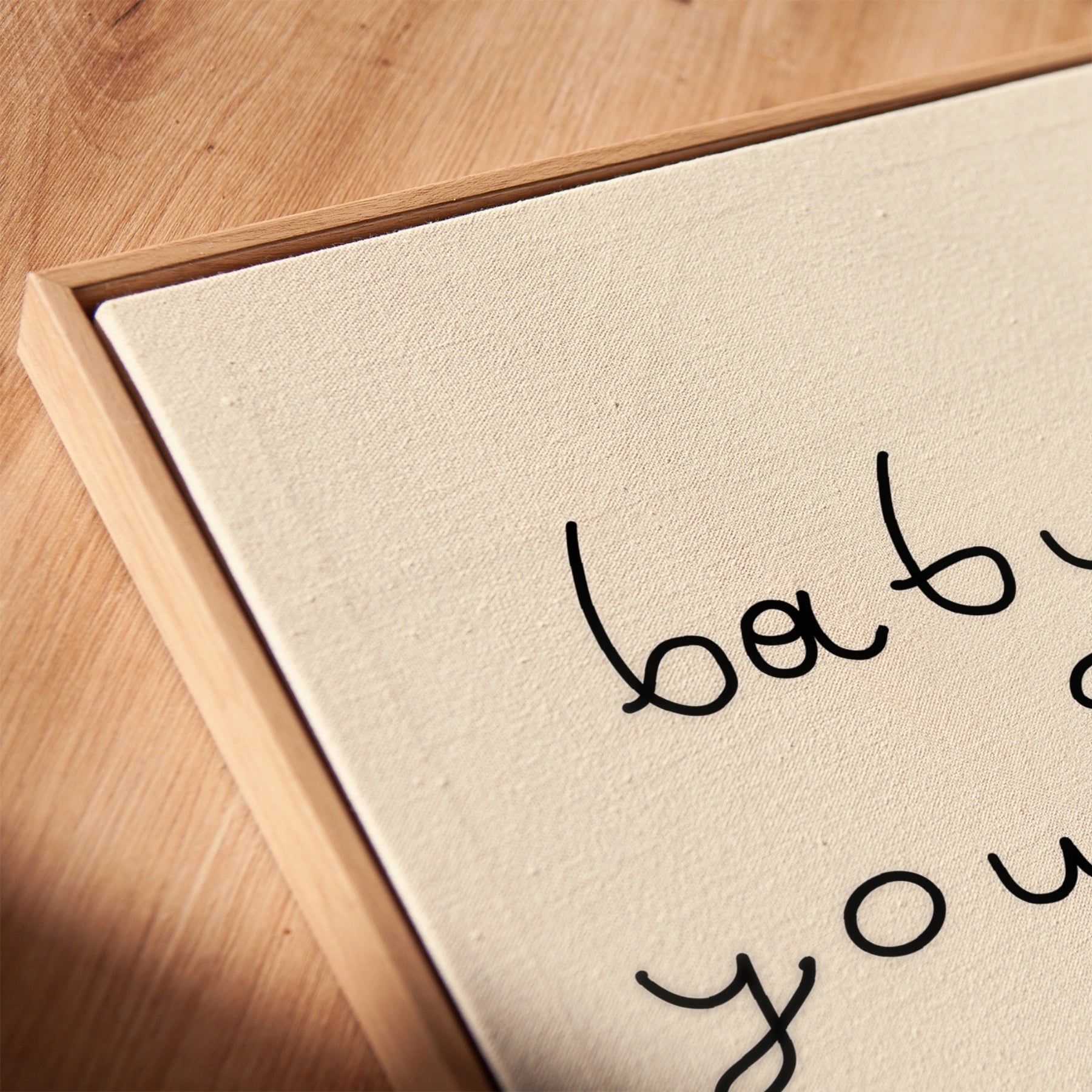 Stampa su tela per cameretta dei bambini "Baby You're Magic" 