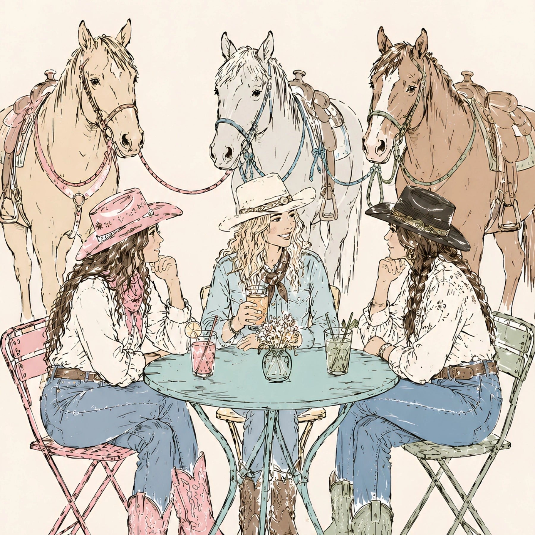 Affiche « Retrouve-moi au ranch »