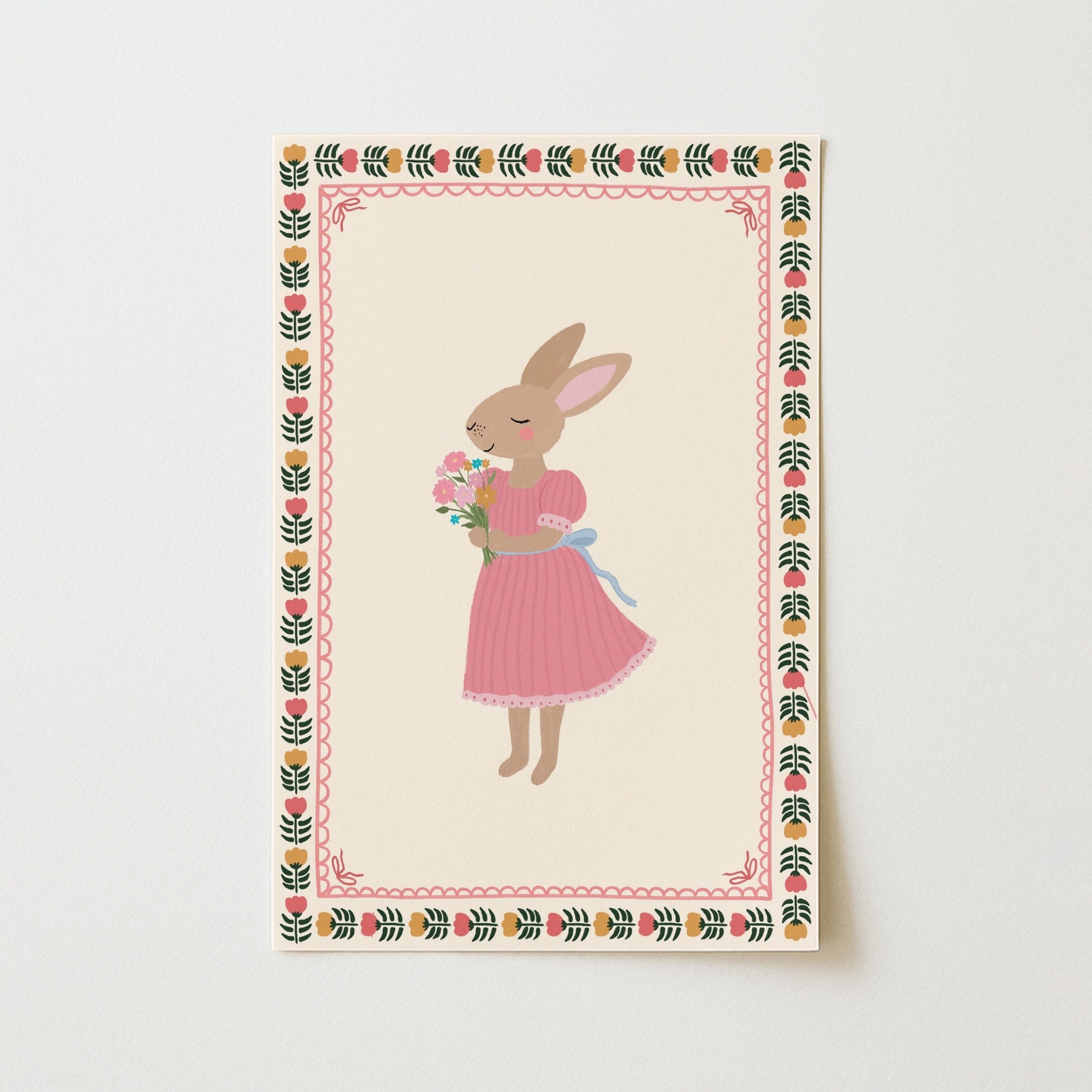 Soft Pink Nursery Decor